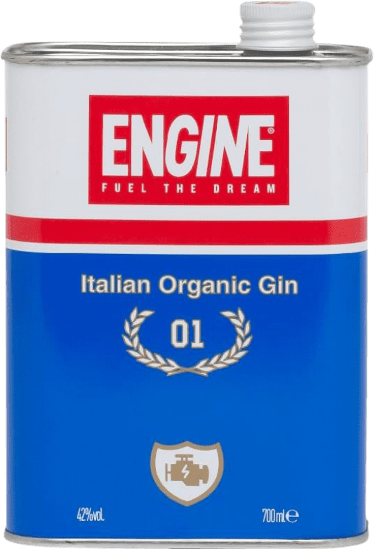 41,95 € | ジン Engine Organic Gin ピエモンテ イタリア 大きな缶 70 cl