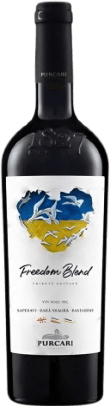 Spedizione Gratuita | Vino rosso Château Purcari Vinohora Freedom Blend Moldavia, Repubblica Bastardo, Saperavi 75 cl