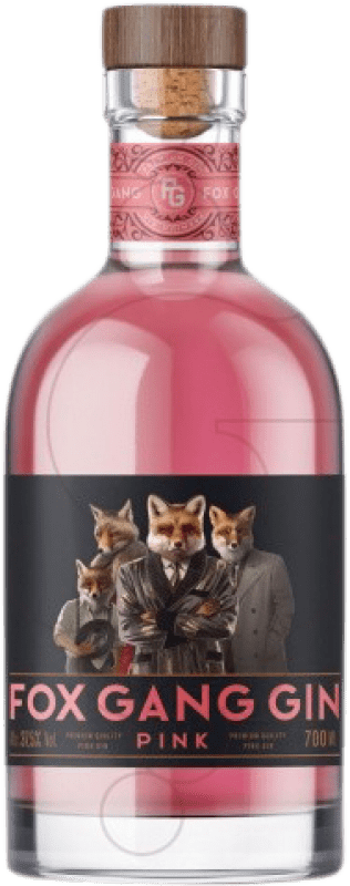 Free Shipping | Gin Fox Gang Pink Lithuania 70 cl
