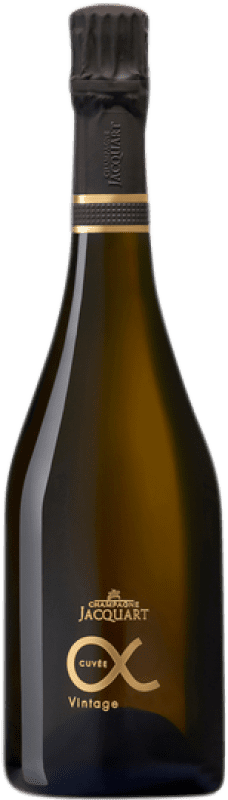 99,95 € Envio grátis | Espumante branco Jacquart Cuvée Alpha Brut Grande Reserva A.O.C. Champagne