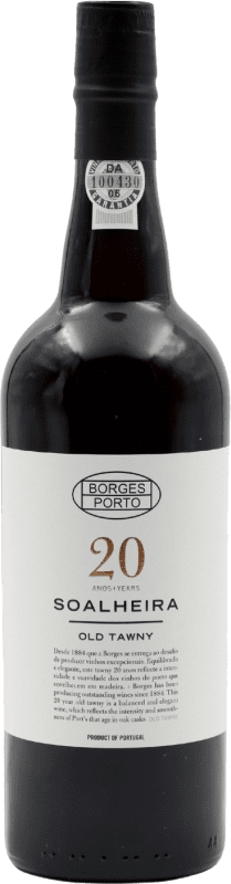 32,95 € Бесплатная доставка | Крепленое вино Borges Soalheira I.G. Porto 20 Лет