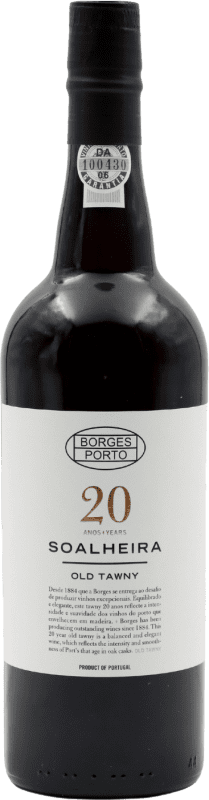 41,95 € | Verstärkter Wein Borges Soalheira I.G. Porto Porto Portugal 20 Jahre 75 cl