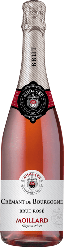 12,95 € | Vin Mousseux Rosé Moillard Grivot Brut Rosé Grande Réserve A.O.C. Crémant de Bourgogne Bourgogne France 75 cl