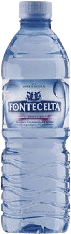 Free Shipping | 40 units box Water Fontecelta PET Galicia Spain One-Third Bottle 33 cl