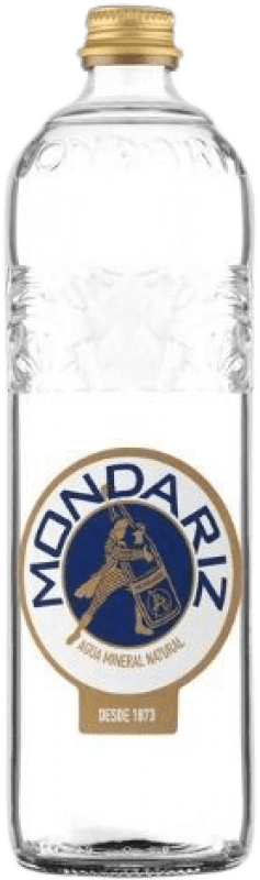 6,95 € Бесплатная доставка | Коробка из 24 единиц Вода Mondariz 1873 Бутылка на треть 33 cl Многоразовое Стекло