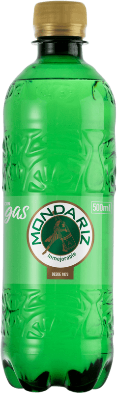 13,95 € Бесплатная доставка | Коробка из 24 единиц Вода Mondariz 1873 Frizzante — Слабо игристое Средняя бутылка 50 cl Многоразовое Стекло