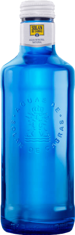 Envoi gratuit | Boîte de 12 unités Eau Solán de Cabras Vidrio Castille et Leon Espagne 75 cl