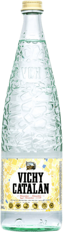 31,95 € | 12個入りボックス 水 Vichy Catalan Frizzante — 微発泡, Mineral Natural — 天然ミネラル カタロニア スペイン 1 L ガラス