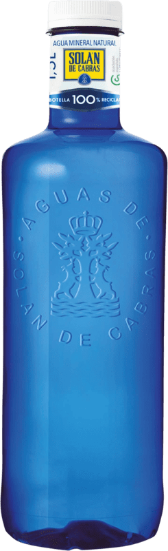9,95 € Spedizione Gratuita | Scatola da 6 unità Acqua Solán de Cabras Mineral Natural — Minerale Naturale Bottiglia Speciale 1,5 L PET