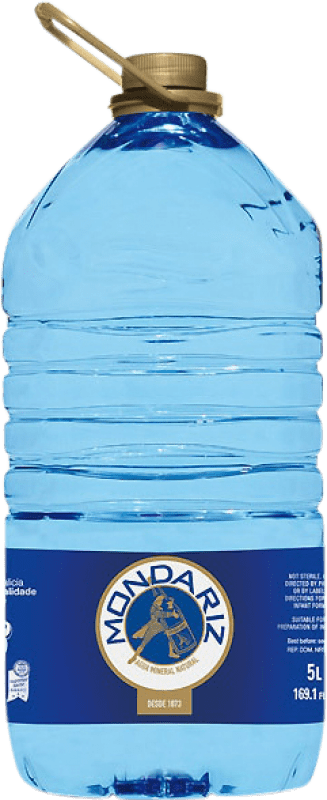 17,95 € Free Shipping | 3 units box Water Mondariz Mineral Natural — Natural Mineral Jerrycan 5 L PET