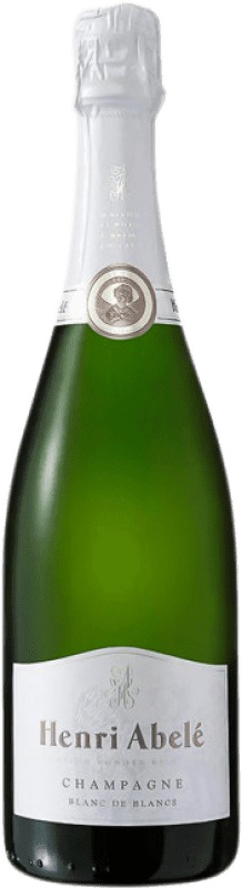 Free Shipping | White sparkling Henri Abelé Blanc de Blancs A.O.C. Champagne Champagne France 75 cl