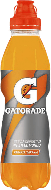 19,95 € Spedizione Gratuita | Scatola da 12 unità Bibite Gatorade Bottiglia Medium 50 cl PET Naranja — Arancia