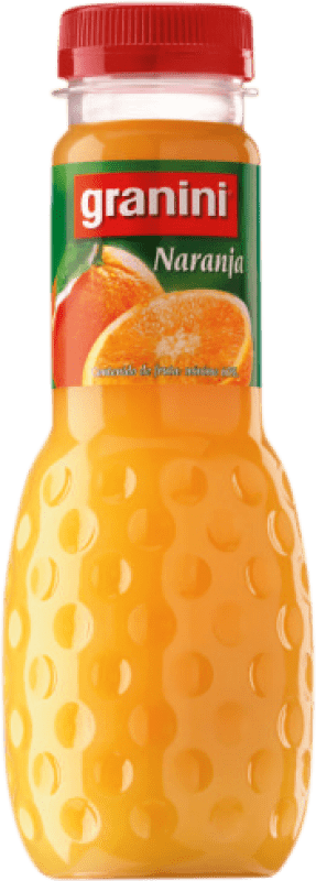 Kostenloser Versand | 12 Einheiten Box Softdrinks Granini Spanien Drittelliterflasche 33 cl PET Naranja — Orange