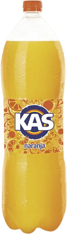 19,95 € | Caja de 6 unidades Refrescos Kas Naranja PET España Botella Especial 2 L