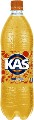 Boissons Fraîches Boîte de 12 unités Kas Naranja 1 L PET