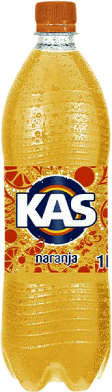 41,95 € | Boîte de 12 unités Boissons Fraîches Kas Naranja Espagne 1 L PET