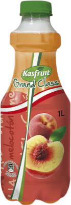 饮料和搅拌机 盒装6个 Kas Kasfruit Plus Melocotón PET 1 L