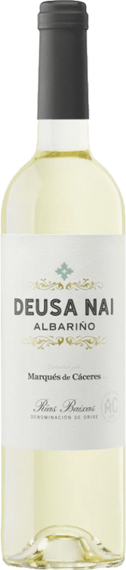 21,95 € Бесплатная доставка | Белое вино Marqués de Cáceres Deusa Nai Blanco D.O. Rías Baixas