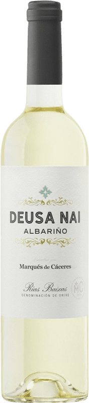 21,95 € Envío gratis | Vino blanco Marqués de Cáceres Deusa Nai Blanco D.O. Rías Baixas