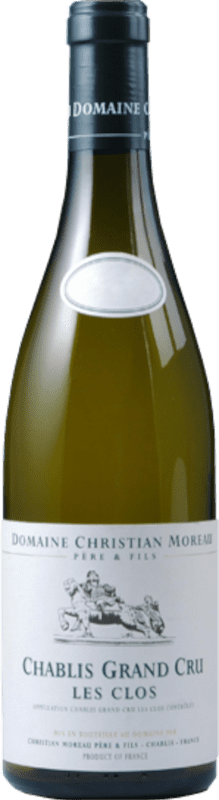 106,95 € | White Wine Domaine Christian Moreau Les Clos Grand Cru A.O.C. Chablis Burgundy France Chardonnay 75 cl