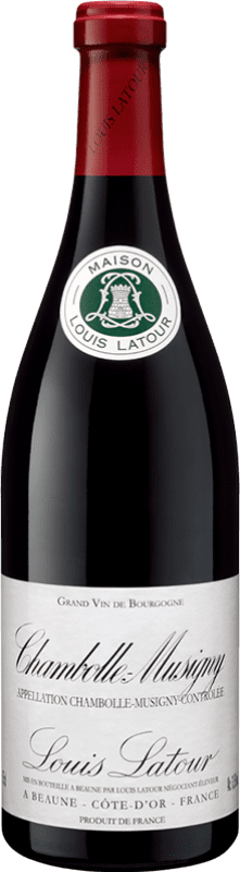 Бесплатная доставка | Красное вино Louis Latour A.O.C. Chambolle-Musigny Бургундия Франция Pinot Black 75 cl