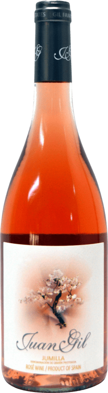 12,95 € | Розовое вино Juan Gil Rosado D.O. Jumilla Регион Мурсия Испания Tempranillo, Syrah 75 cl