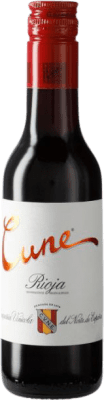 3,95 € | Rotwein Norte de España - CVNE Cune Crianza — Kurze Fassreifung D.O.Ca. Rioja La Rioja Spanien Tempranillo, Garnacha — Grenache, Mazuelo Kleine Flasche 18 cl