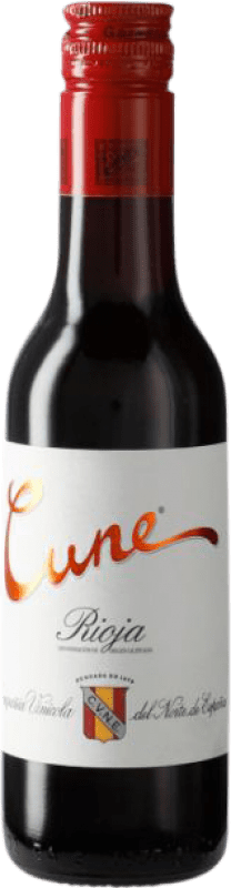 4,95 € 送料無料 | 赤ワイン Norte de España - CVNE Cune 高齢者 D.O.Ca. Rioja 小型ボトル 18 cl