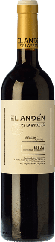 Free Shipping | Red wine Muga El Andén de la Estación Aged D.O.Ca. Rioja The Rioja Spain Tempranillo, Grenache 75 cl