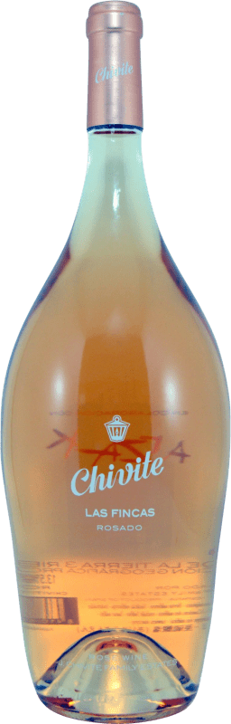 35,95 € 送料無料 | ロゼワイン Chivite Las Fincas Rosado I.G.P. Vino de la Tierra 3 Riberas マグナムボトル 1,5 L