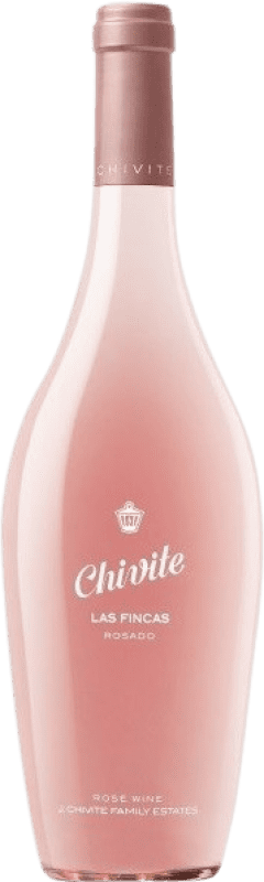 35,95 € 免费送货 | 桃红葡萄酒 Chivite Las Fincas I.G.P. Vino de la Tierra 3 Riberas 瓶子 Magnum 1,5 L