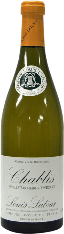 29,95 € Free Shipping | White wine Louis Latour A.O.C. Chablis France Chardonnay Bottle 75 cl