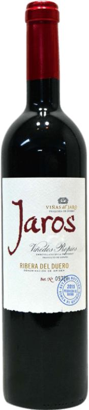 17,95 € Free Shipping | Red wine Viñas del Jaro Jaros D.O. Ribera del Duero Castilla y León Spain Tempranillo, Merlot, Cabernet Sauvignon Bottle 75 cl