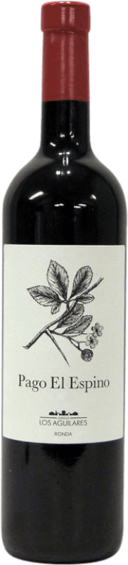 24,95 € | Red wine Los Aguilares Pago El Espino D.O. Sierras de Málaga Andalusia Spain Tempranillo, Merlot, Petit Verdot Bottle 75 cl