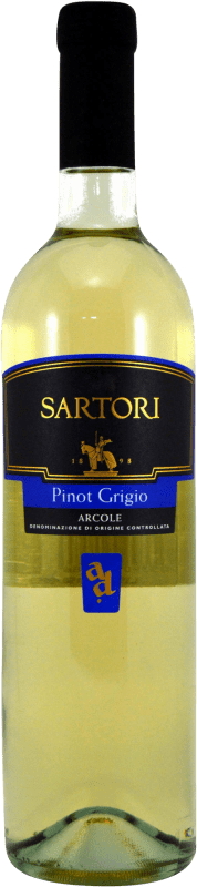 Free Shipping | White Wine Vinicola Sartori Italy Pinot Gris 75 cl