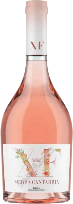 18,95 € | Rosé wine Sierra Cantabria XF Rosado D.O.Ca. Rioja The Rioja Spain Tempranillo, Grenache, Viura, Sauvignon White Bottle 75 cl