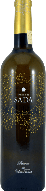 5,95 € Free Shipping | White wine San Francisco Javier Palacio de Sada Blanco D.O. Navarra Navarre Spain Grenache Tintorera Bottle 75 cl