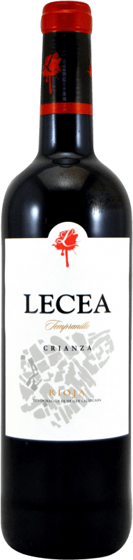 5,95 € | Красное вино Lecea старения D.O.Ca. Rioja Ла-Риоха Испания Tempranillo 75 cl