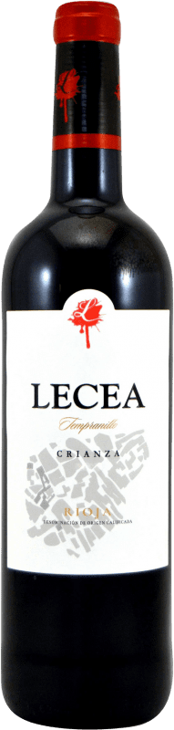 5,95 € | Rotwein Lecea Crianza — Kurze Fassreifung D.O.Ca. Rioja La Rioja Spanien Tempranillo 75 cl