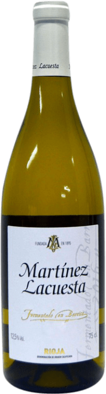 7,95 € | Белое вино Martínez Lacuesta Fermentado en Barrica D.O.Ca. Rioja Ла-Риоха Испания Viura 75 cl