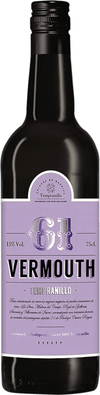 8,95 € | Вермут Cuatro Rayas 61 Vermouth Испания Tempranillo — Темпранильо 75 cl