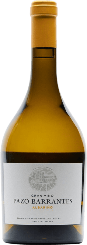 Kostenloser Versand | Weißwein Pazo de Barrantes Gran Vino D.O. Rías Baixas Galizien Spanien Albariño — Albarinho 75 cl