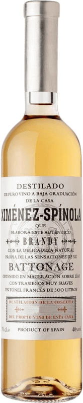 Бесплатная доставка | Бренди Ximénez-Spínola Battonage Испания Pedro Ximénez 70 cl