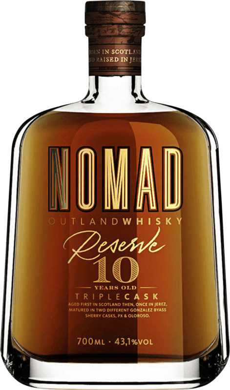 送料無料 | ウイスキーシングルモルト González Byass Nomad イギリス 10 年 70 cl