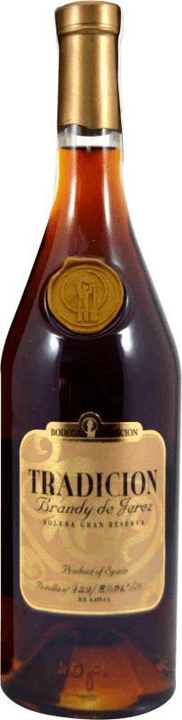 Kostenloser Versand | Brandy Tradición Solera Große Reserve D.O. Jerez-Xérès-Sherry Andalusien Spanien 70 cl