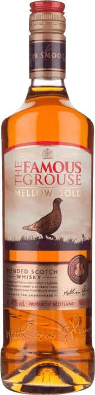 Free Shipping | Whisky Blended Glenturret The Famous Grouse Mellow Gold United Kingdom 1 L