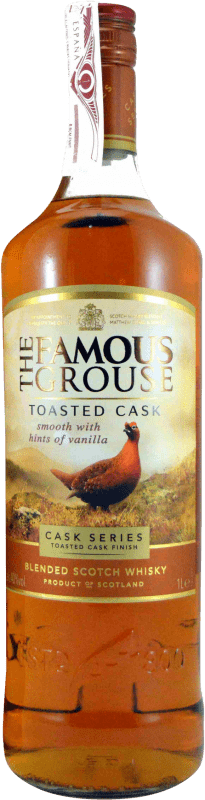 免费送货 | 威士忌混合 Glenturret The Famous Grouse Toasted Cask 英国 1 L