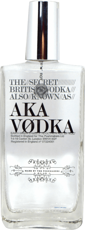 Envoi gratuit | Vodka Poshmaker Aka Royaume-Uni 70 cl