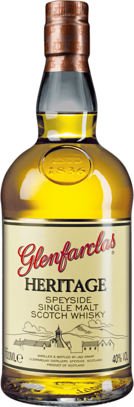 48,95 € | 威士忌单一麦芽威士忌 Glenfarclas Heritage 英国 70 cl