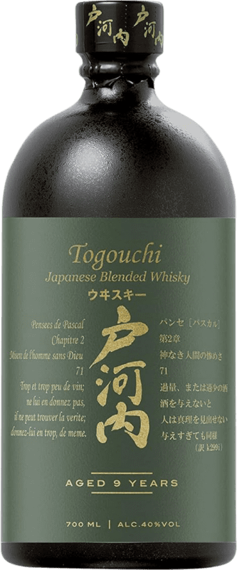 114,95 € Kostenloser Versand | Whiskey Blended Togouchi 9 Jahre